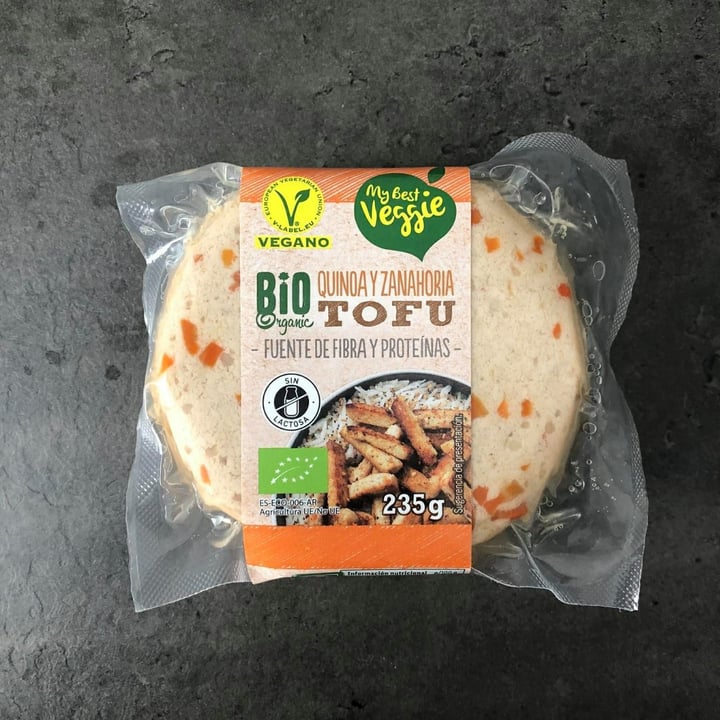 photo of My Best Veggie Tofu de Quinoa y Zanahoria shared by @rosaliab on  10 Aug 2020 - review