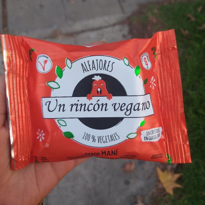photo of Un Rincón Vegano Alfajor de Maní shared by @iva-moralele on  25 Jun 2020 - review
