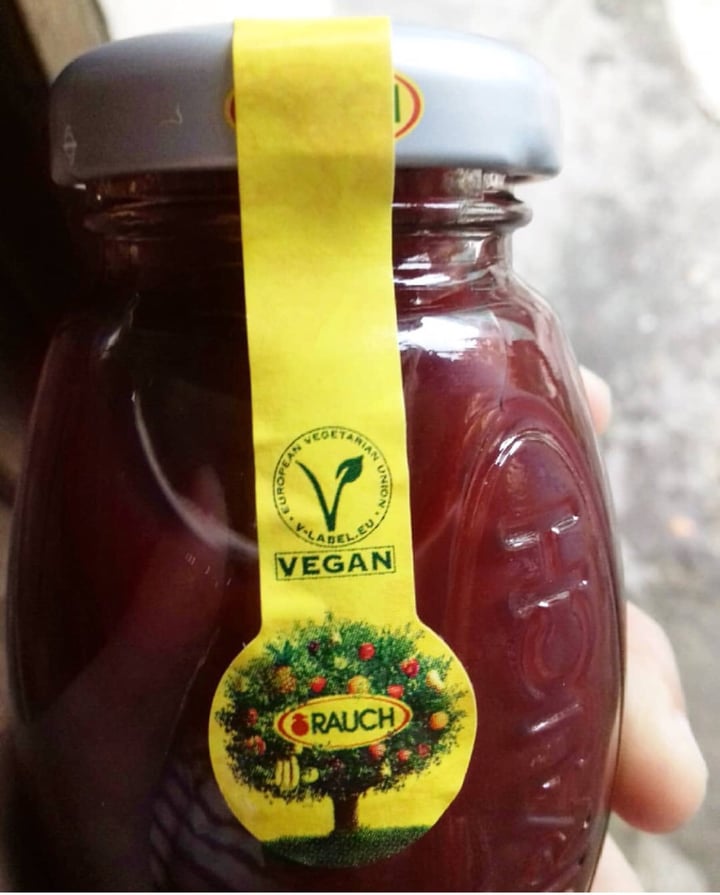 photo of Rauch Rauch Strawberry shared by @vegunized on  13 Dec 2019 - review