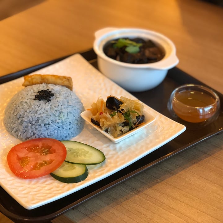 photo of Loving Nature Fortunate Coffee Cafe SG Black Vinegar Fragrant Rice Set shared by @detide on  17 Nov 2021 - review