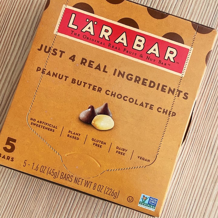 photo of Larabar Peanut Butter Chocolate Chip shared by @sazzie on  10 Jun 2021 - review