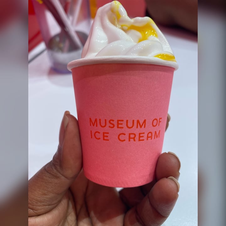 photo of CAFE @ Museum of Ice Cream Vegan Birthday Cake Soft Serve shared by @merelymarlo on  16 Jun 2022 - review