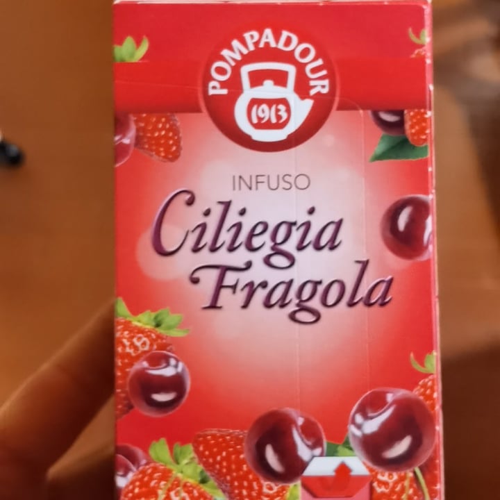 photo of Pompadour Infuso ciliegia e fragola shared by @simoparrot on  30 Dec 2021 - review