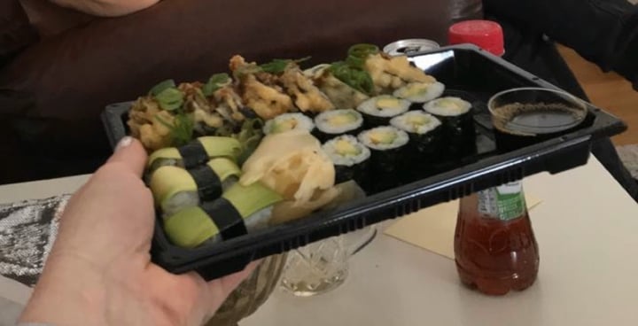 review photo of Food Asylum Ta AS (Take away only) Best Vegan Sushi In town! shared by @marieoye on 12 Jan 2020 - review