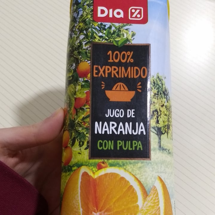 photo of Dia% Jugo de Naranja 100% Exprimido shared by @julipb on  30 Oct 2020 - review