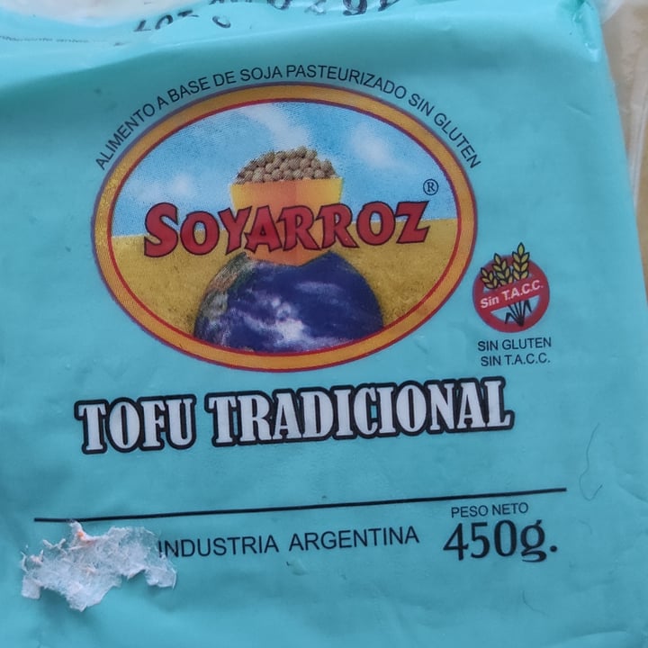 photo of Soyarroz Tofu Tradicional shared by @fiorellalovano on  18 Nov 2020 - review