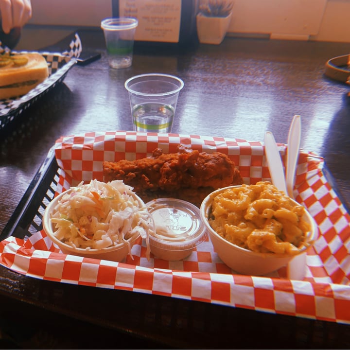 photo of The Southern V Nashville Hot Chick’n Strips shared by @maggiemay on  03 May 2020 - review
