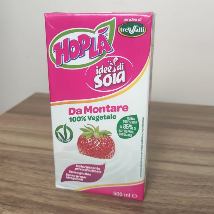 photo of Hoplà Idee di soia da montare 100% vegetale shared by @mcoculo on  15 Jun 2022 - review