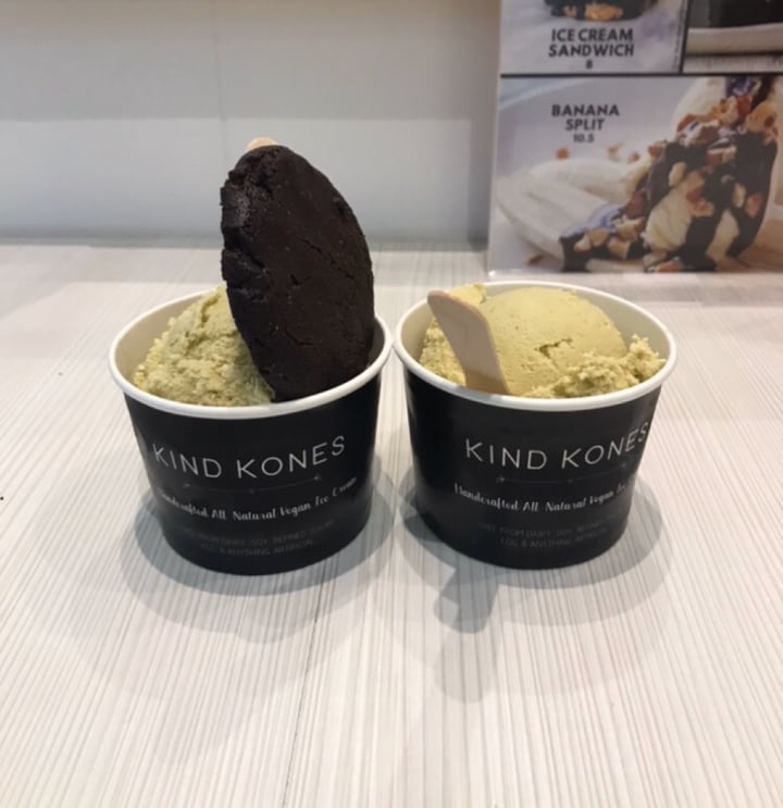photo of Kind Kones Pistachio Kulfi Ice Cream shared by @vanessaainsley on  17 Apr 2020 - review