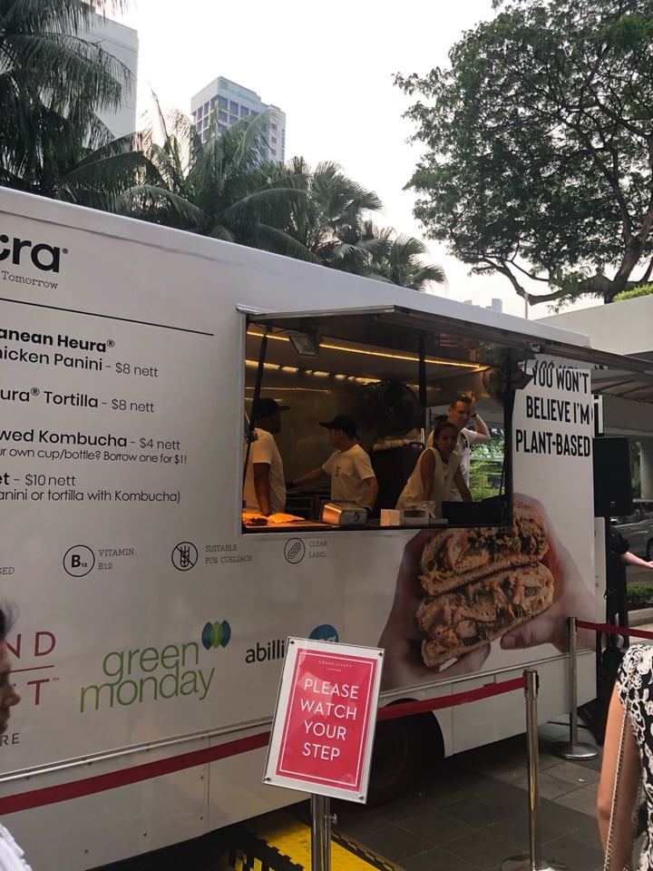 photo of Grand Hyatt Singapore Mediterranean Heura® Grilled Chicken Panini shared by @iamkarenina on  13 Sep 2019 - review