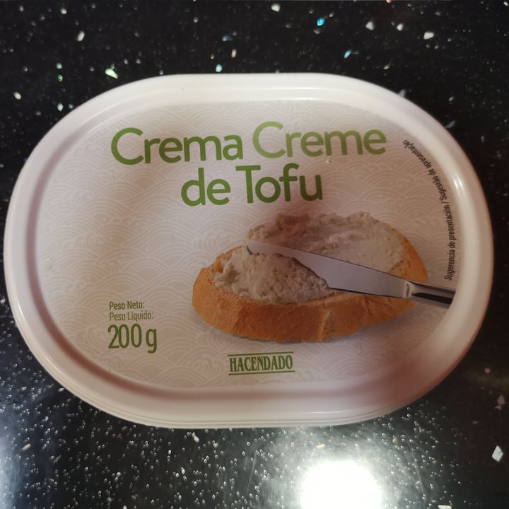 photo of Hacendado Crema de Tofu shared by @danna503 on  25 Dec 2021 - review