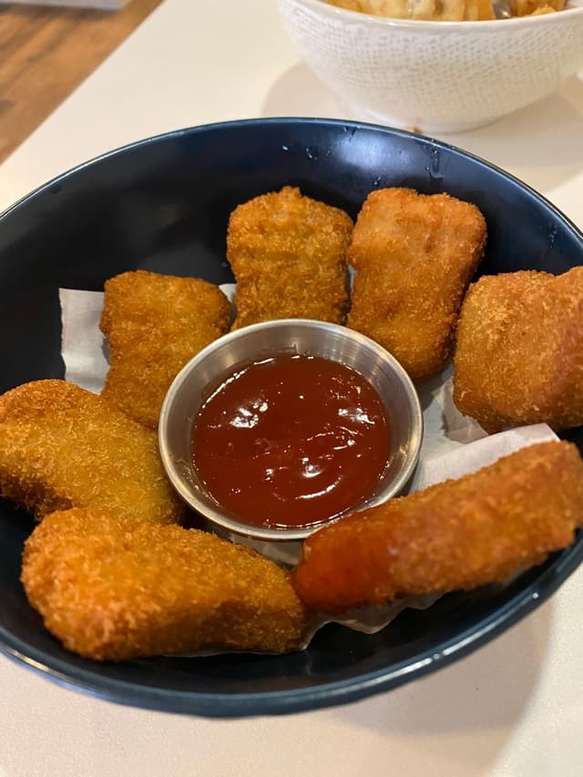 Foto do prato “Soy Nuggets”