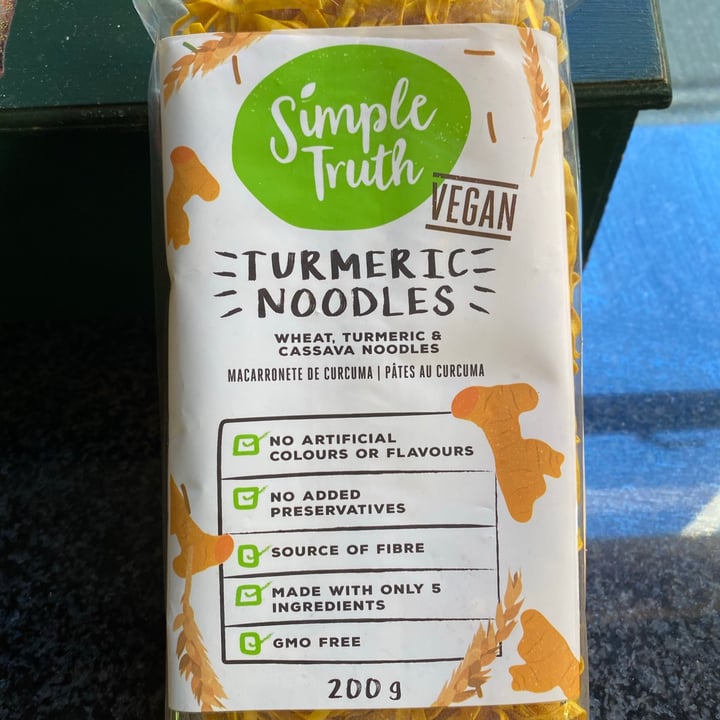 photo of Simple Truth Turmeric Noodles shared by @julievan on  26 Dec 2020 - review