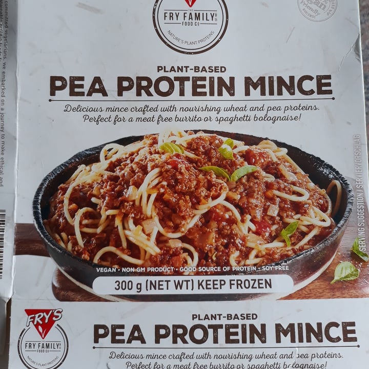 photo of Fry's Family Food Pea Protein Mince shared by @chravex on  30 Nov 2020 - review