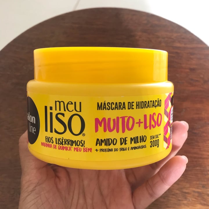 photo of Salon line mascara de hidratação muito mais liso shared by @inesbusch on  06 May 2022 - review