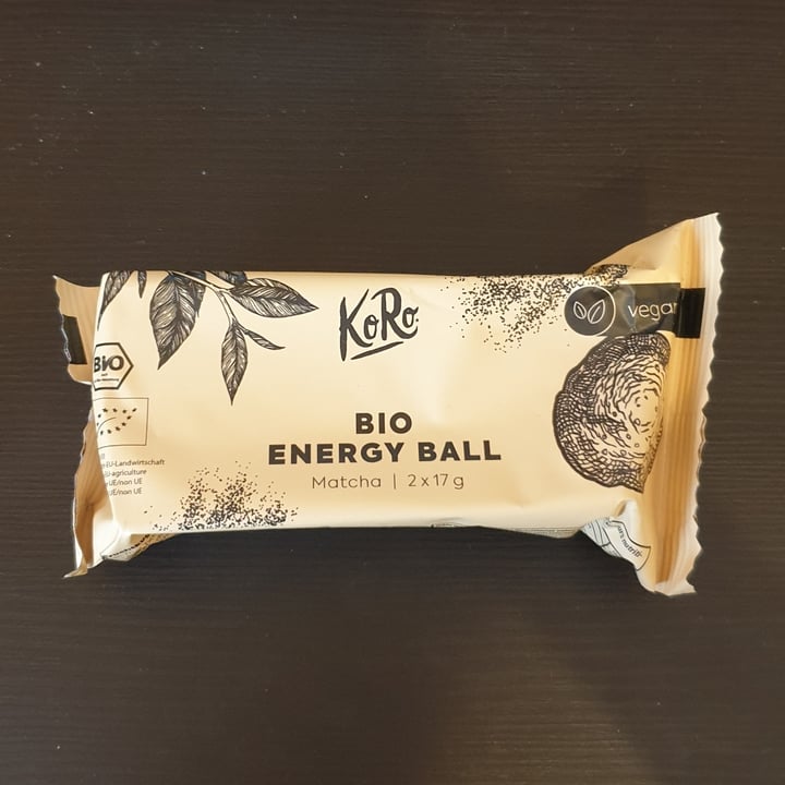 photo of Koro Bio Energy Ball Matcha shared by @giuliag1 on  03 May 2022 - review