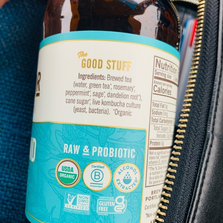 photo of Brew Dr. Kombucha Clear Mind shared by @iamgodschild on  30 Nov 2021 - review