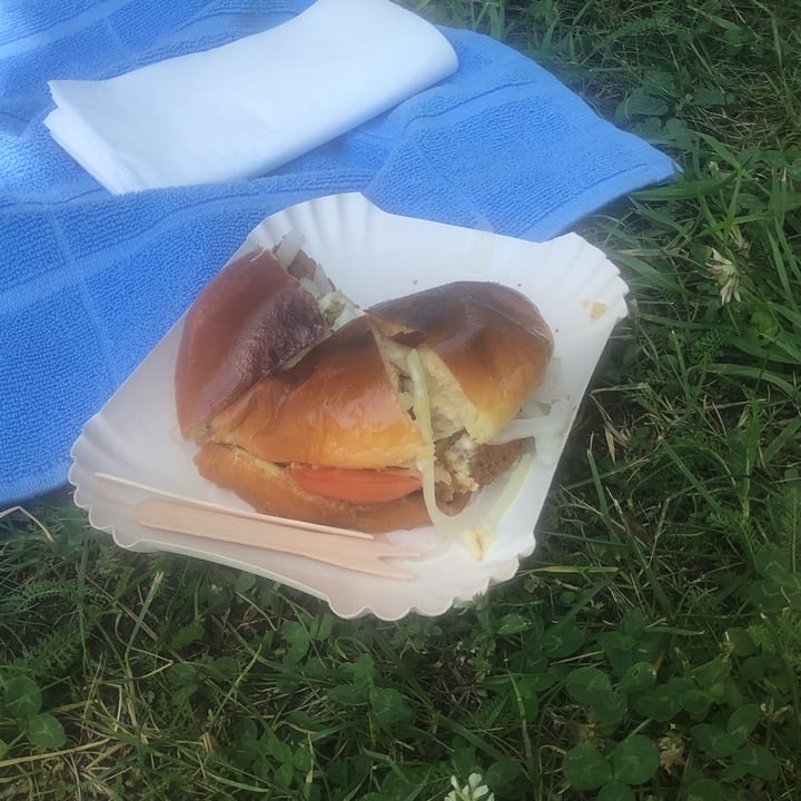photo of Höhenfreibad Neuffen Falafel Burger Vegan shared by @hannnahbanana on  17 Jun 2022 - review