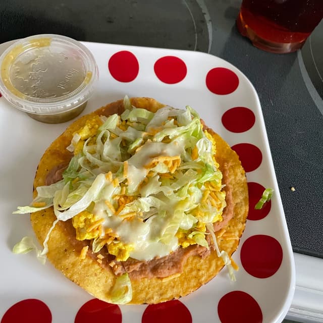 Photo of the dish “Tofu scramble tostada”