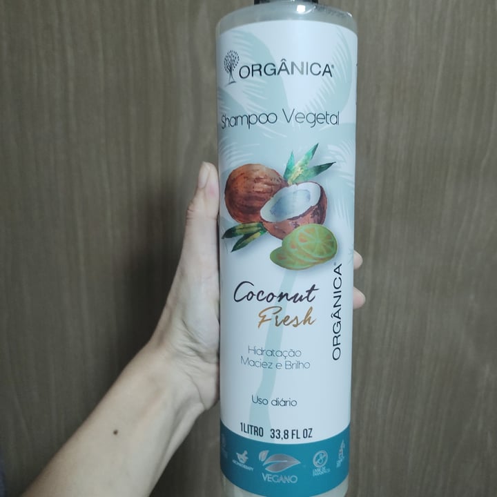 review photo of Organica Shampoo Vegetal Coconut Fresh shared by @claryhitz on 18 Jun 2022 - review