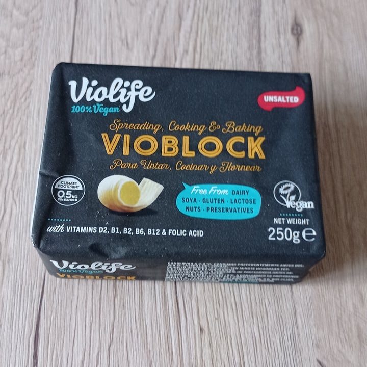 photo of Violife Vioblock unsalted shared by @koyott on  05 Nov 2022 - review