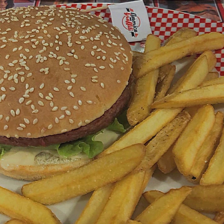 photo of America Graffiti Vegan Burger shared by @pammm on  16 Mar 2022 - review
