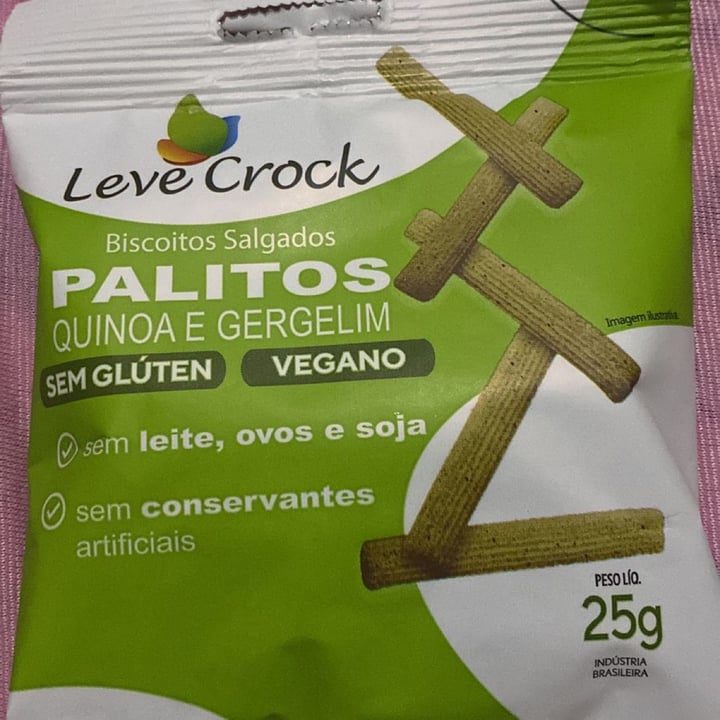 photo of Leve crock Palitos Quinoa e Gergelim shared by @humbertokenji on  09 May 2022 - review