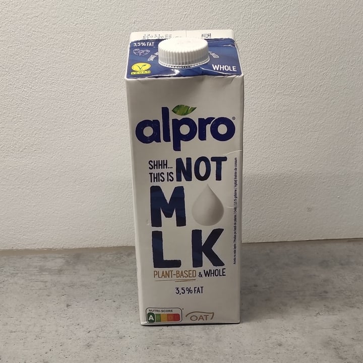photo of Alpro Shhh… This Is Not Milk 3,5% shared by @danga on  16 Apr 2022 - review