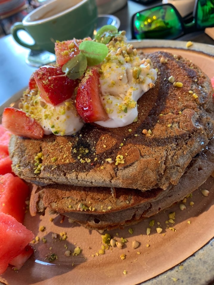 photo of Hattrick Vegan pancakes shared by @jigglypuffw on  29 Feb 2020 - review