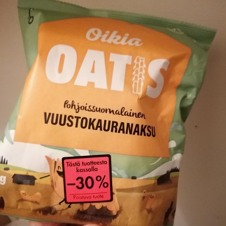 photo of Oikia Oatis Vuustokauranaksu shared by @hennaemilia on  30 Oct 2020 - review