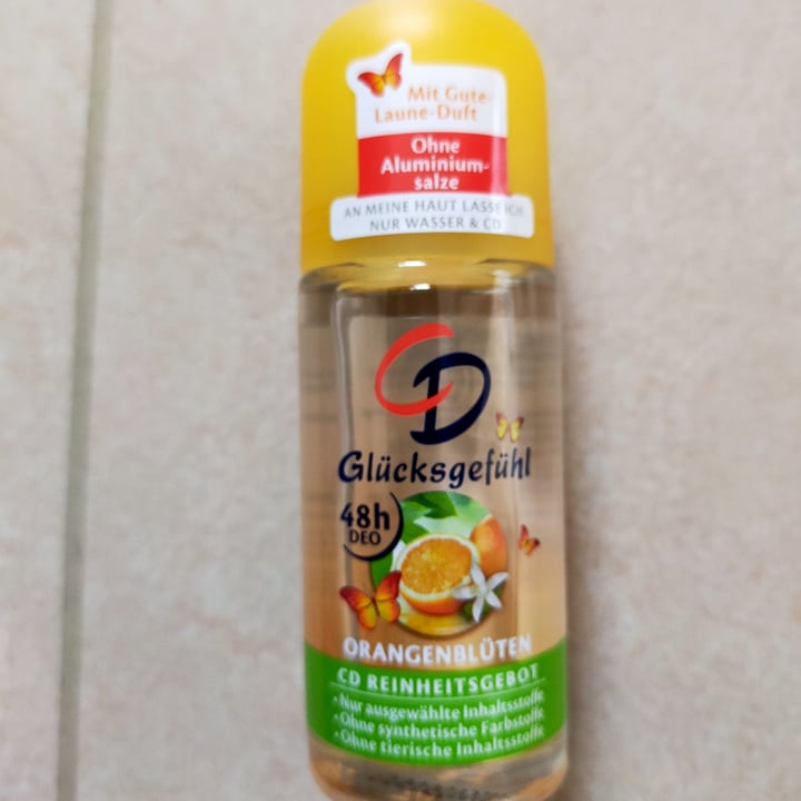 photo of CD Glücksgefühl Deodorant shared by @backpacker21 on  05 May 2021 - review