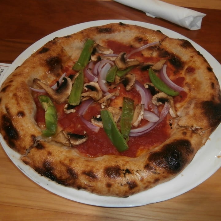 review photo of Alibi Wood Fire Pizzaria & Bakery Veggie Pizza shared by @srw4 on 17 Jul 2022 - review