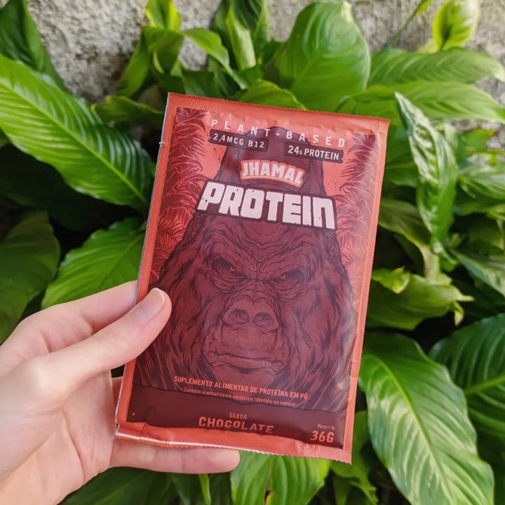 photo of Jhamal Proteína em pó Sabor Chocolate shared by @mariveggy on  27 May 2022 - review