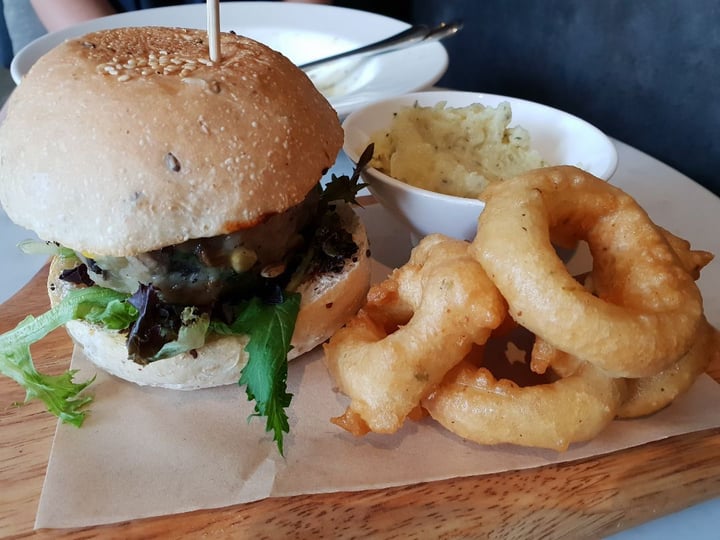 review photo of Real Food Barley Mushroom Burger shared by @starzshells on 02 Feb 2019 - review