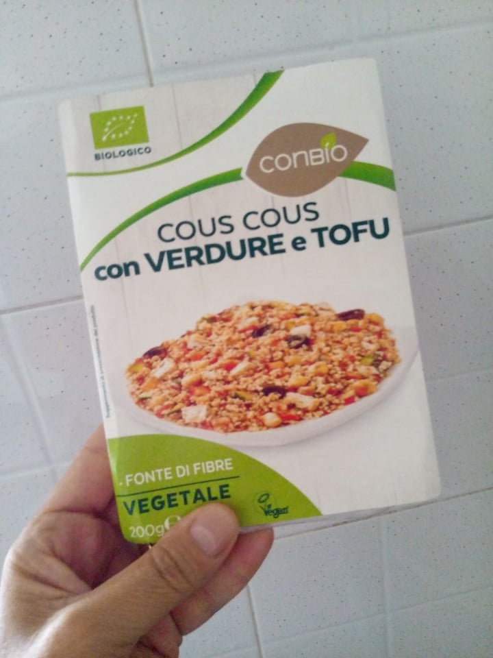 review photo of Conbio Cous Cous de Verduras y Tofu shared by @luciaalbano on 01 Aug 2019 - review