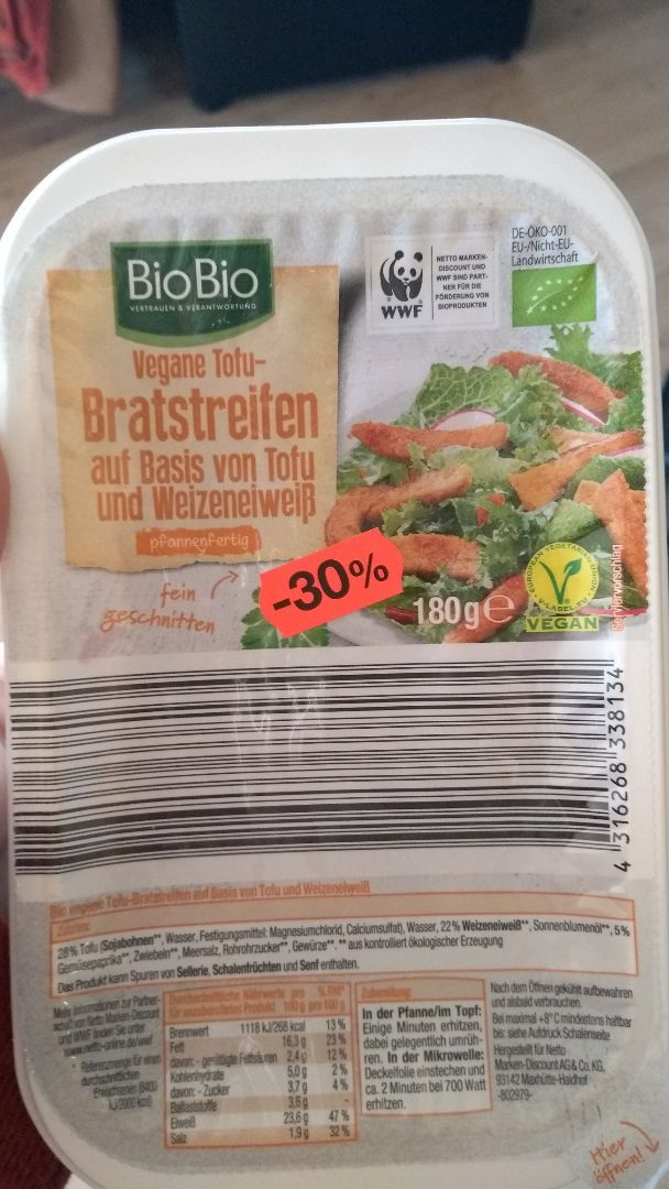 BioBio Tofu-Bratstreifen Reviews | abillion
