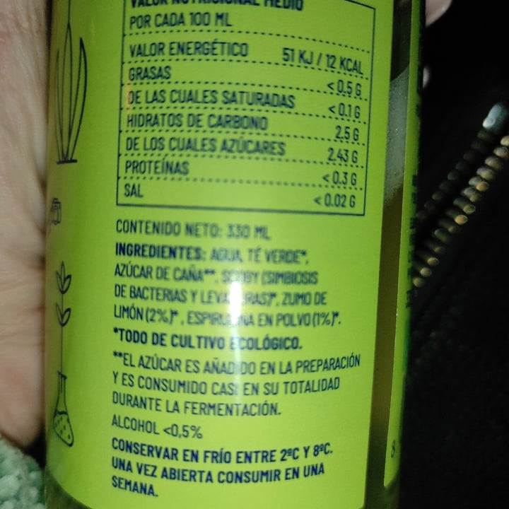 review photo of Viver kombucha Kombucha de piña & hierbabuena shared by @leyremg on 27 Dec 2021 - review
