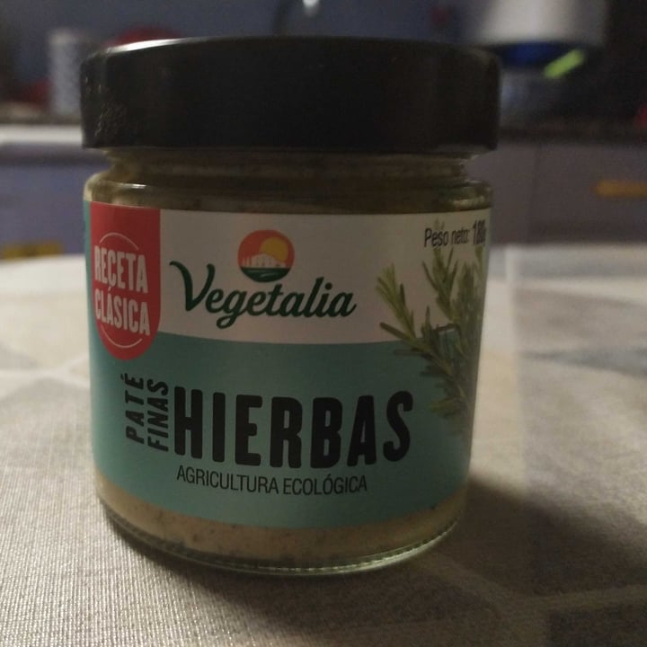 photo of Vegetalia Paté de Hierbas Provenzales shared by @noeac on  30 Sep 2020 - review