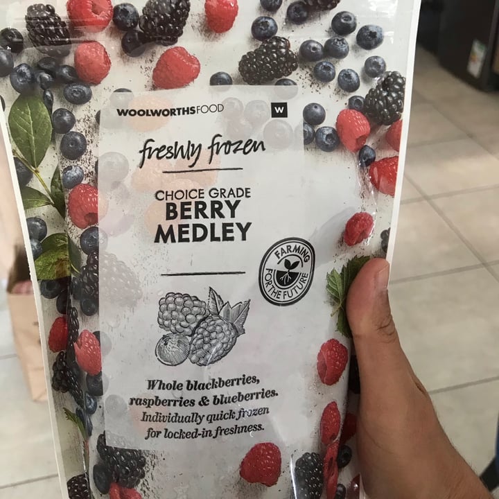 photo of Woolworths Food Berry Medley Frozen shared by @plantpoweredpayalla on  24 Dec 2020 - review