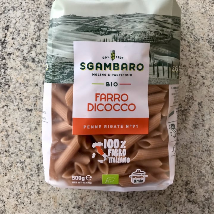 photo of Sgambaro Penne farro di cocco shared by @margheritafae on  11 Apr 2022 - review