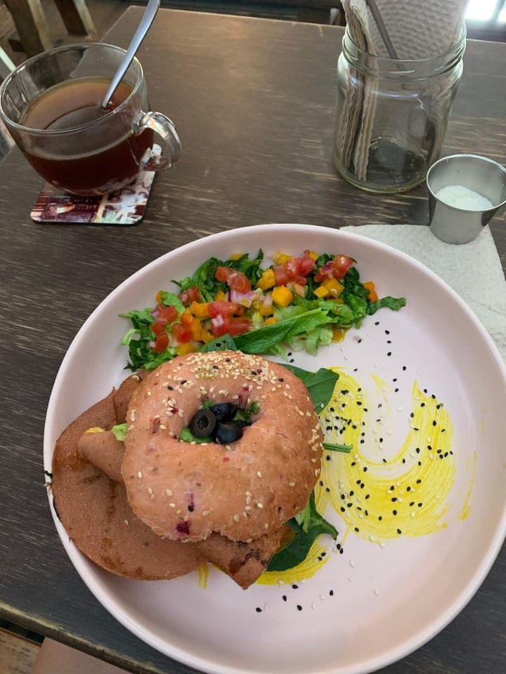 photo of Vegamo MX Bagel de jamón y tocino shared by @omar0505 on  30 Jul 2019 - review