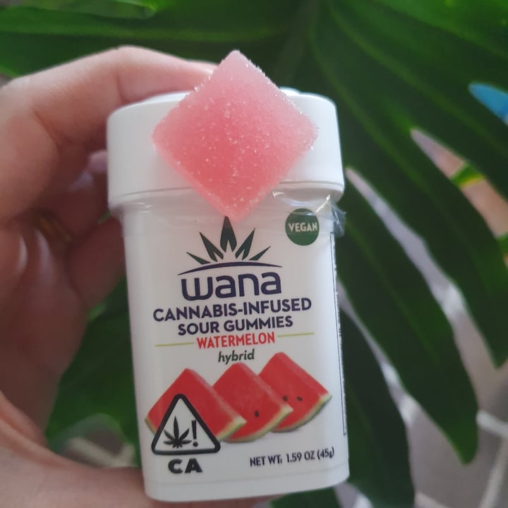 photo of Wana Cannabis-Infused Sour Gummies Watermelon Hybrid shared by @anistavrou on  16 Oct 2020 - review