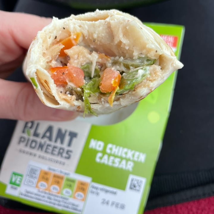 photo of Plant Pioneers No chicken ceasar wraps shared by @missykab on  02 Mar 2022 - review