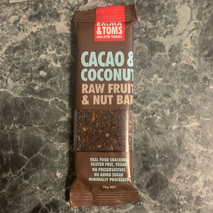 review photo of Emma & Tom's Cacao & Coconut Life Bar shared by @neta888 on 27 Jan 2022 - review