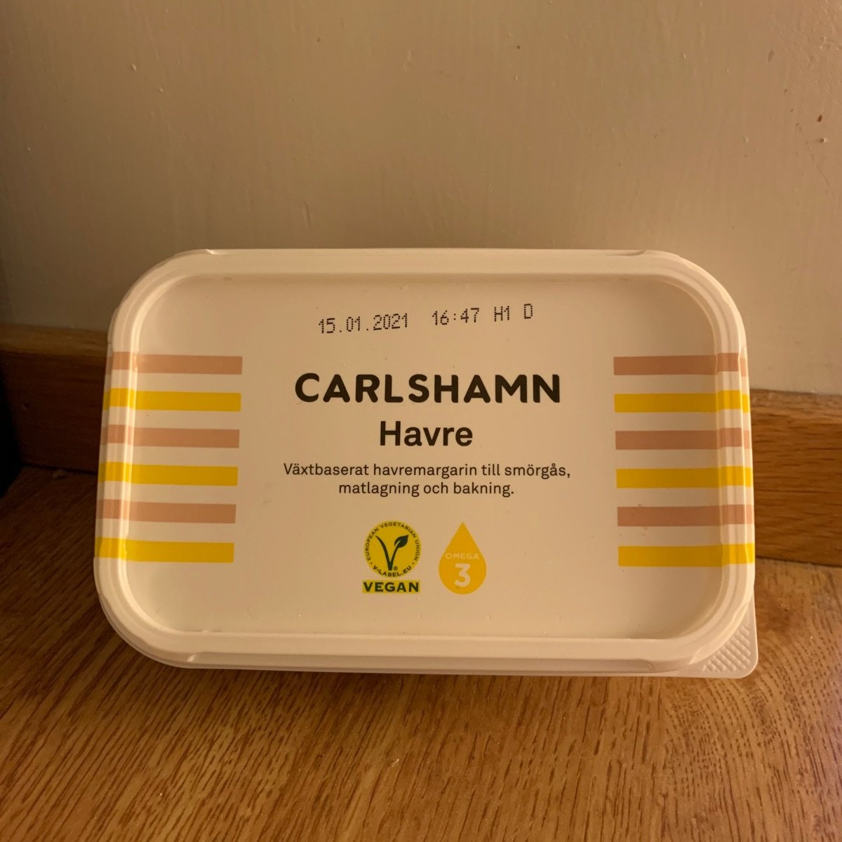 Table margarine from carlshamn - Vegan Product Reviews & Ratings | abillion