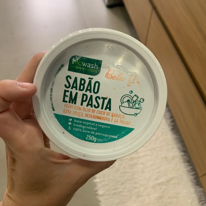 review photo of Biowash Sabão em pasta Bela Gil shared by @natcmoraes on 08 Oct 2022 - review