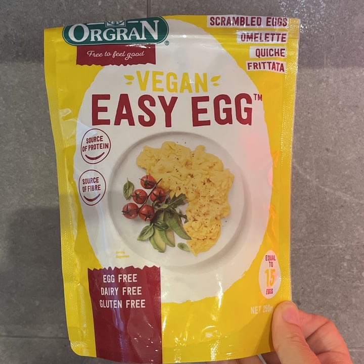 photo of Orgran Vegan Easy Egg shared by @jetsky on  26 Nov 2021 - review