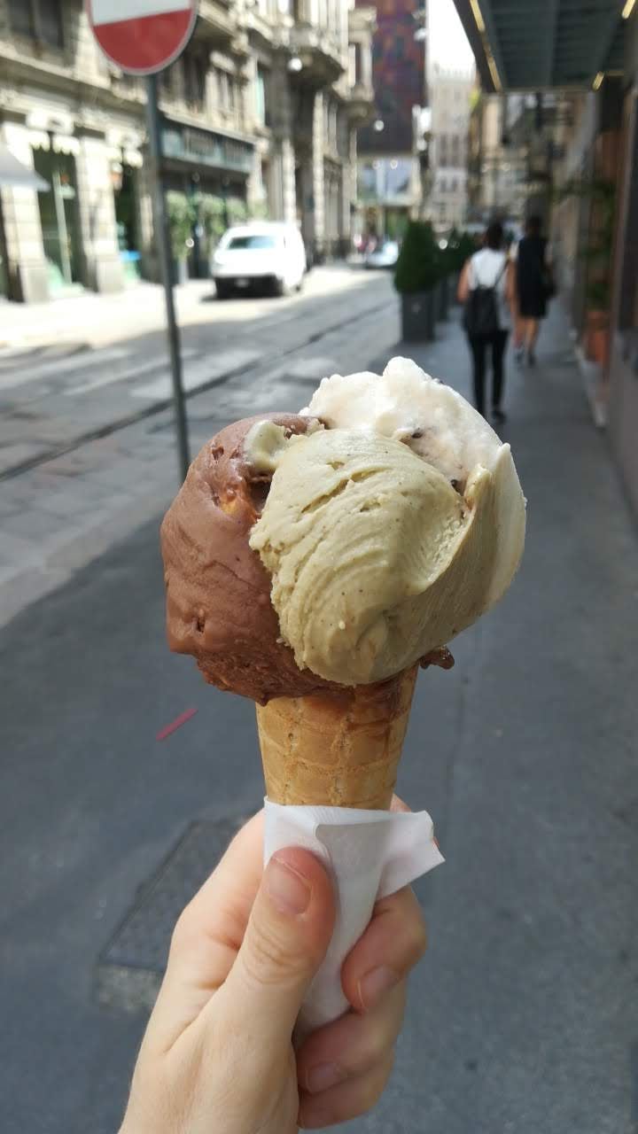 photo of Ciacco gelato pistacchio e gianduia shared by @susanita on  25 Mar 2022 - review