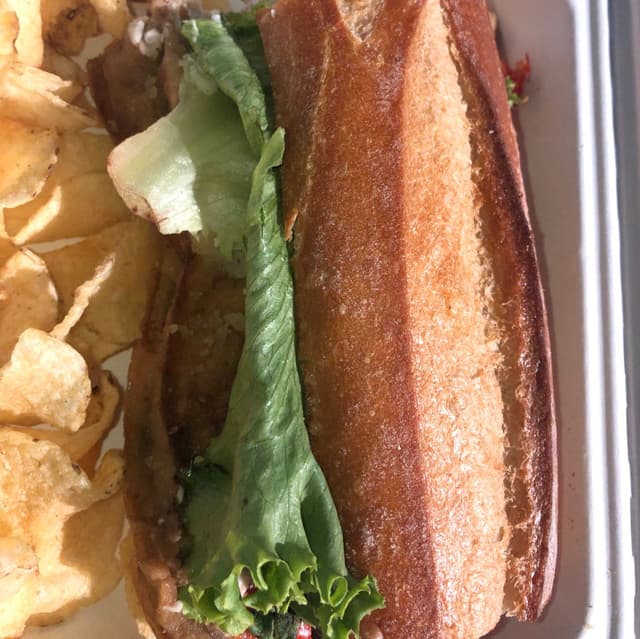 Photo of the dish “Crispy Eggplant Sandwhich”