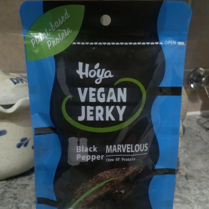 photo of Hoya Hoya Vegan Jerky Black Pepper shared by @raskills on  06 Dec 2021 - review